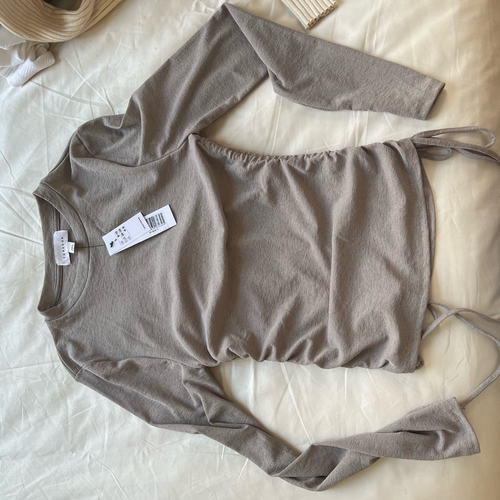 Top Shop Cinched Shirt
